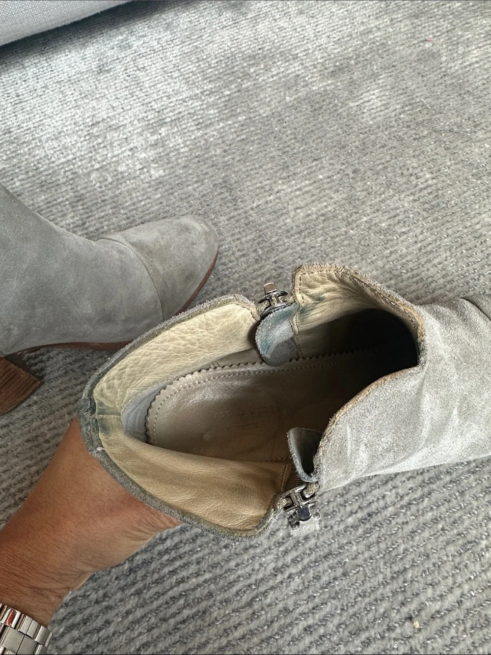 rag & bone suede ankle